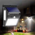 Solar Motion Sensor Wall Light with LED Panel