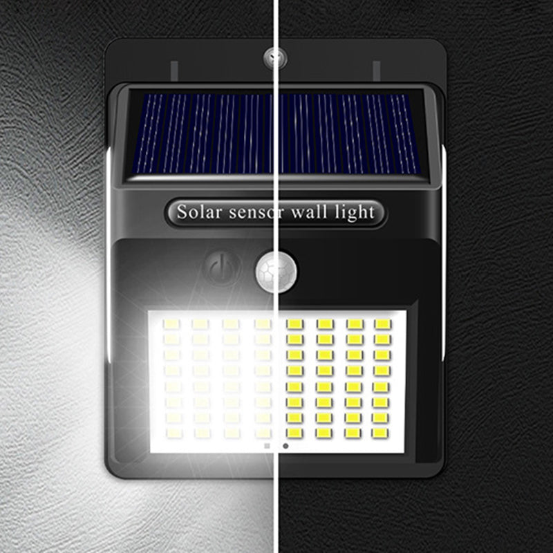 Solar Motion Sensor Wall Light with LED Panel