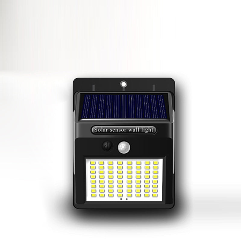 Solar Motion Sensor Wall Light with LED Panel
