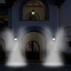 Solar Motion Sensor Wall Light with LED Panel