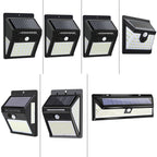 Solar Motion Sensor Wall Light with LED Panel