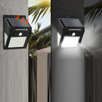 Solar Motion Sensor Wall Light with LED Panel
