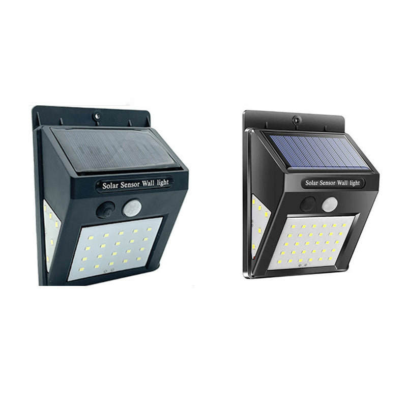 Solar Motion Sensor Wall Light with LED Panel