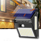 Solar Motion Sensor Wall Light with LED Panel