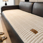 Quilted Sofa Cover – Protects Against Pet Hair & Wear Beige