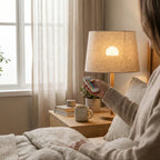 Rechargeable RGB LED Bulb with Remote - No Wiring Required