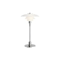 Modern Glass Table Lamp with Adjustable LED Light