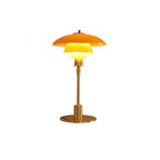 Modern Glass Table Lamp with Adjustable LED Light