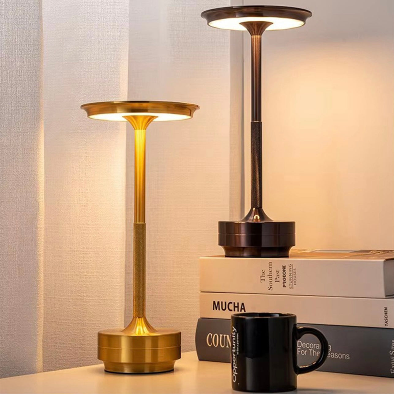 Rechargeable LED Table Lamp with Touch Control