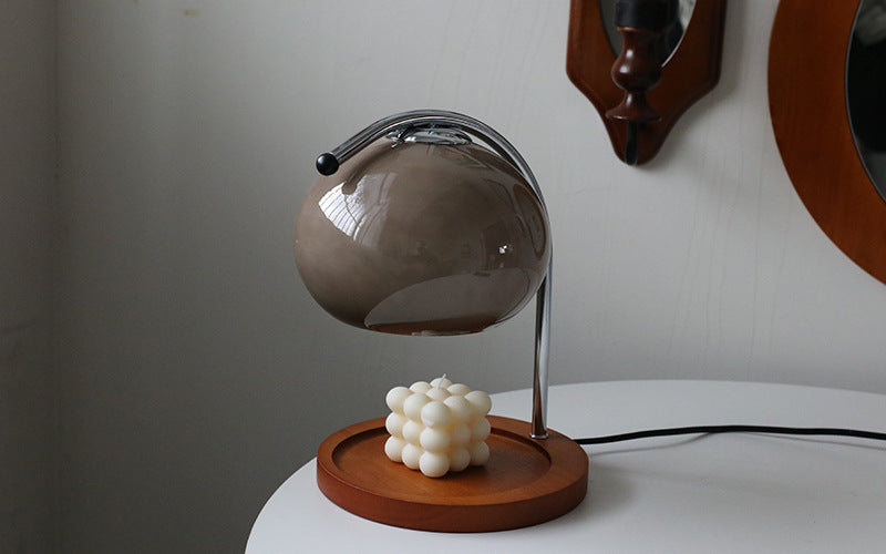 Candle Warmer Lamp with Adjustable Brightness Smoke Gray
