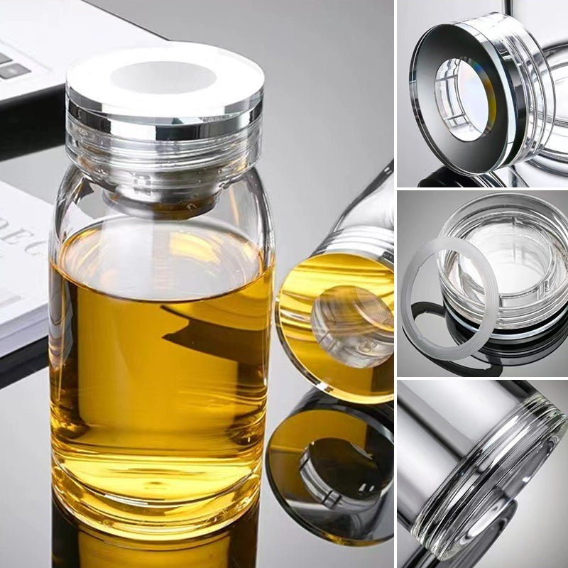 Borosilicate Glass Mug with Double Wall Insulation
