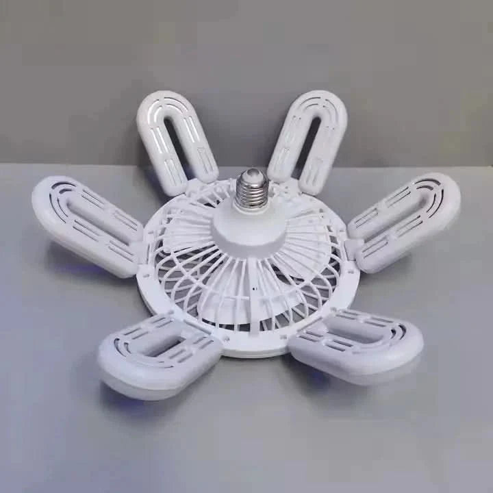 LED Ceiling Fan with Integrated Light - 4-Speed Remote Control
