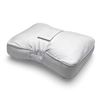 Memory Foam Knee Pillow with Adjustable Strap Gray