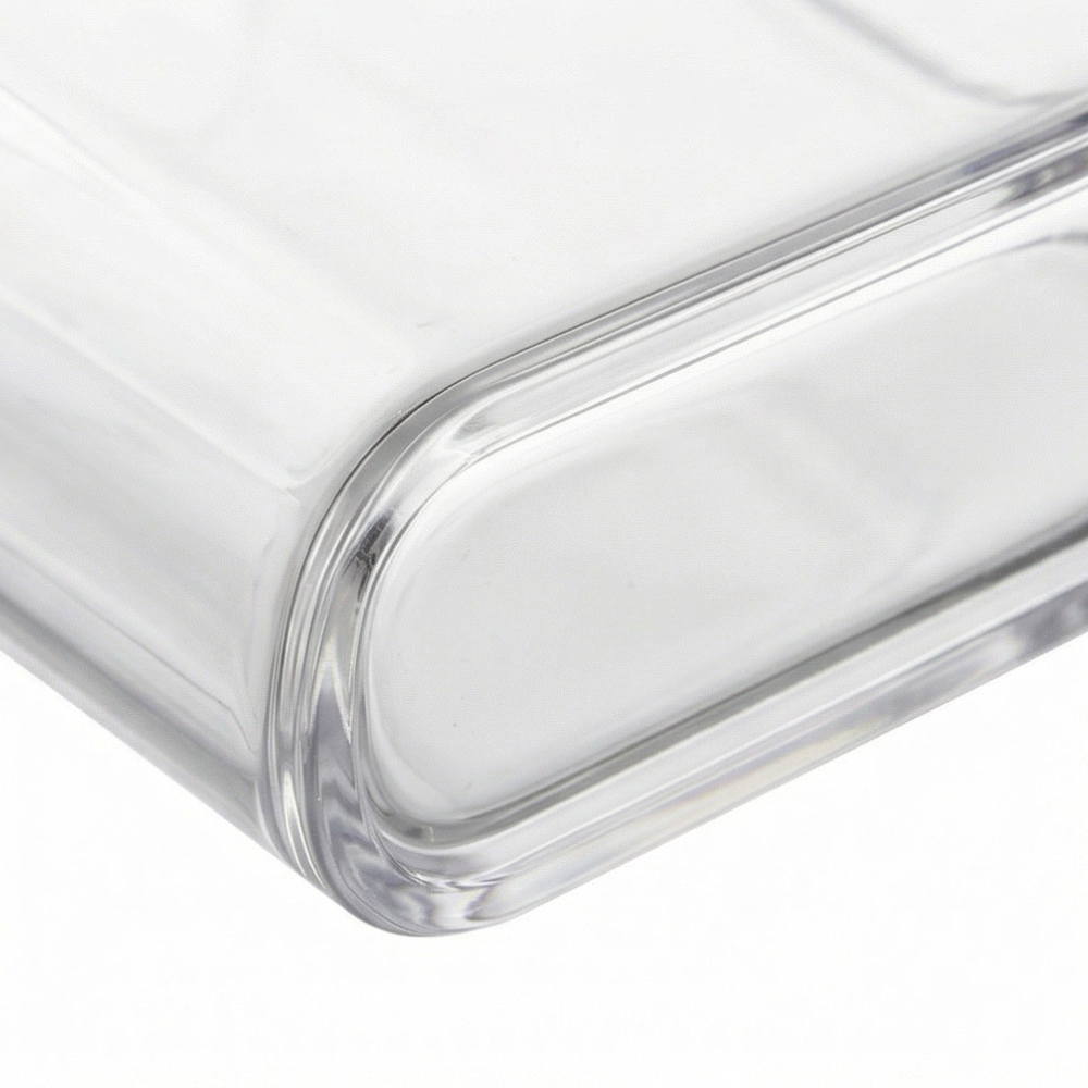 Clear Acrylic Book Vase for Fresh Flowers