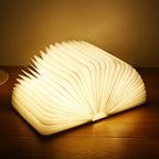 LED Book Lamp – Foldable & Rechargeable Reading Light