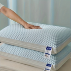 Cooling Pillow with Temperature Regulating Cover
