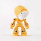 Robot Table Lamp with LED Color Changing Light Robot Yellow