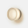 Round LED Wall Light with Glass Shade