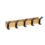 Wall Coat Rack with Adjustable Hooks – Scandinavian Style