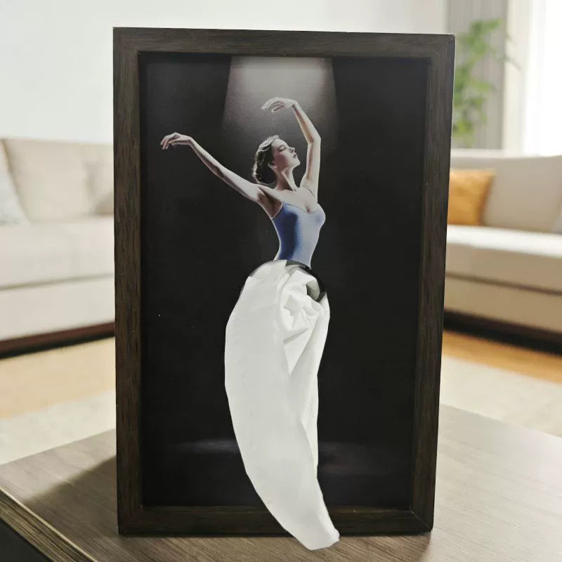 Ballet Dancer Tissue Box Holder