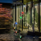 Solar Hanging Light with Celestial Design