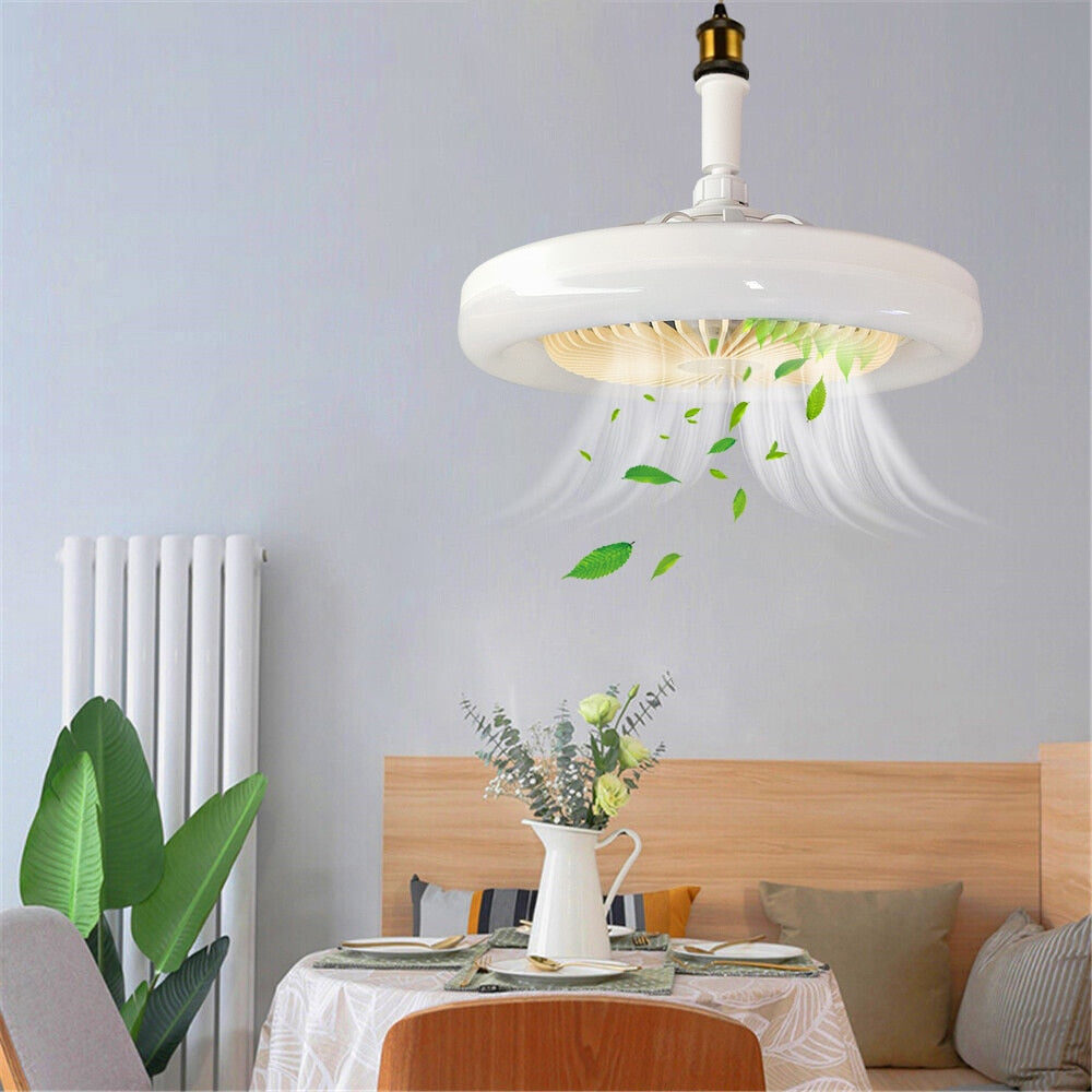 Modern Ceiling Fan Light with Remote Control