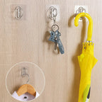 Premium Self-Adhesive Hooks – No Drilling, Extra Storage 1 set with 30 pieces