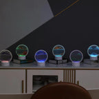 LED Sand Art Lamp with Color Changing Light