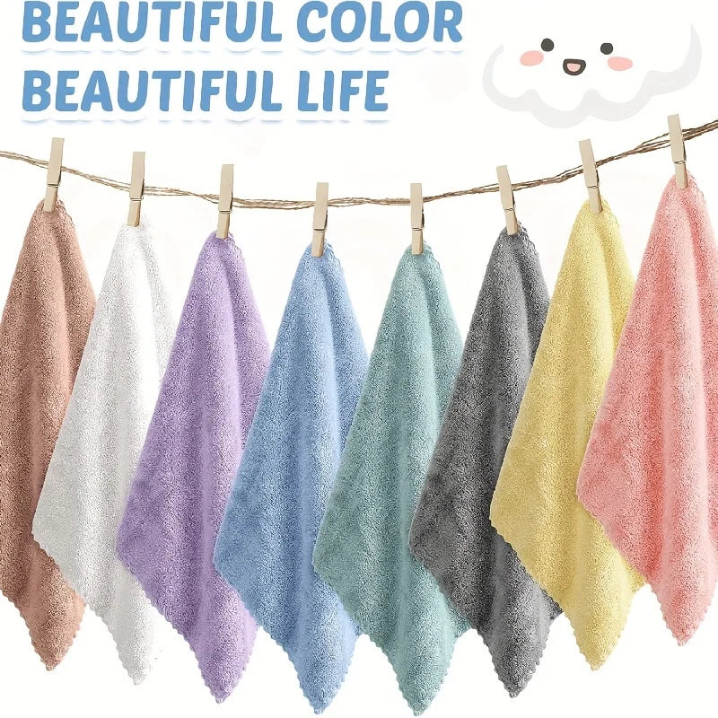 Microfiber Washcloths Set of 20 - Fast Drying & Compact