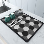 Kitchen Drying Mat - Super Absorbent Rubber