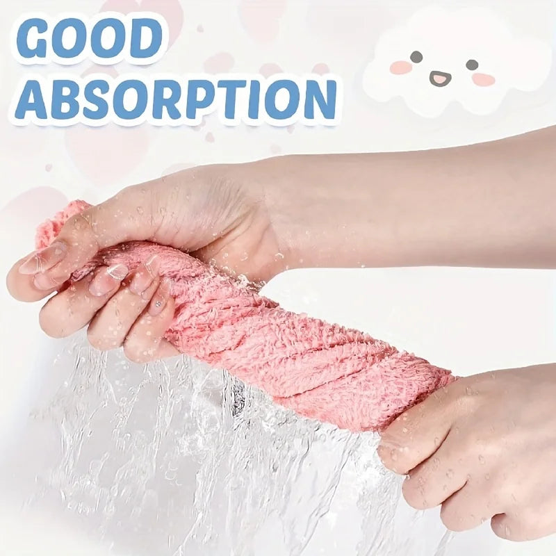 Microfiber Washcloths Set of 20 - Fast Drying & Compact