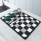 Kitchen Drying Mat - Super Absorbent Rubber