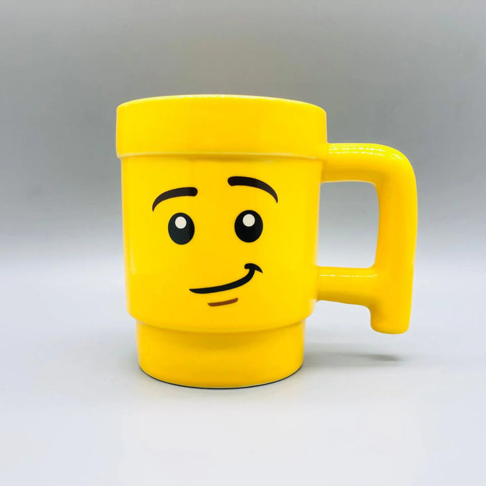 Ceramic Character Face Mug with Cute Expression G