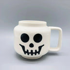 Ceramic Character Face Mug with Cute Expression E