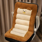 Plush Animal Back Support Cushion with Lumbar Pillow 3