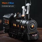 Train Humidifier with LED Lights and Aromatherapy