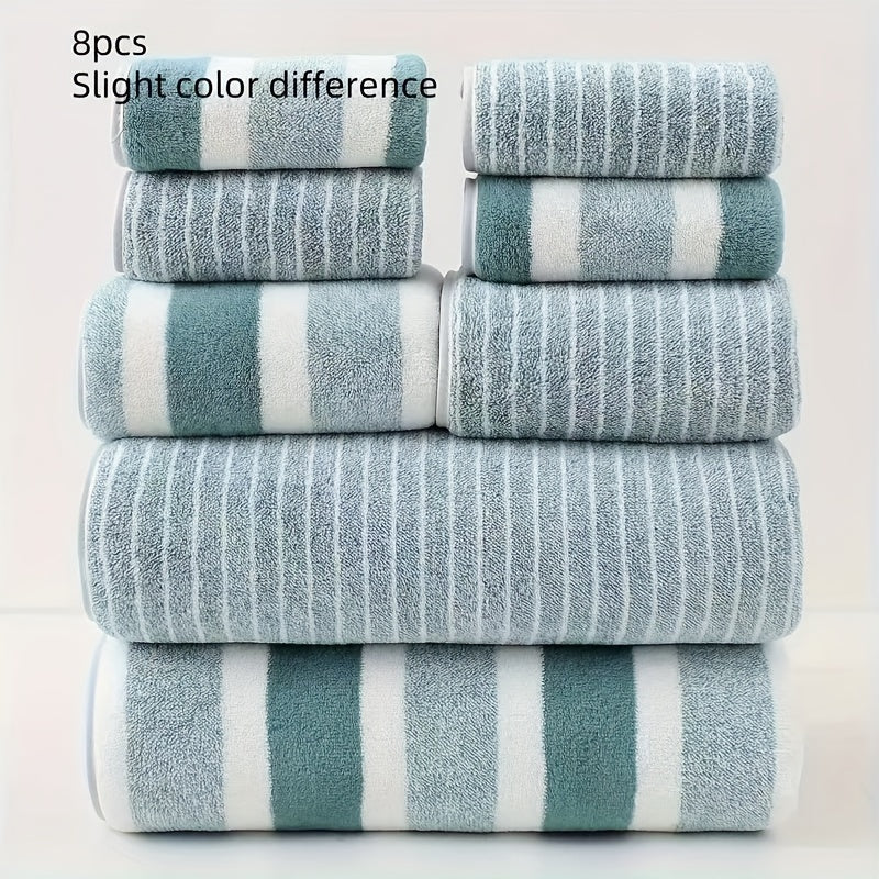 Ultra Soft Towel Set – Quick Dry Coral Fleece,