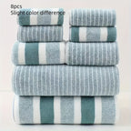 Ultra Soft Towel Set – Quick Dry Coral Fleece, Green