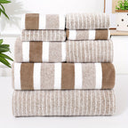 Ultra Soft Towel Set – Quick Dry Coral Fleece, Coffee