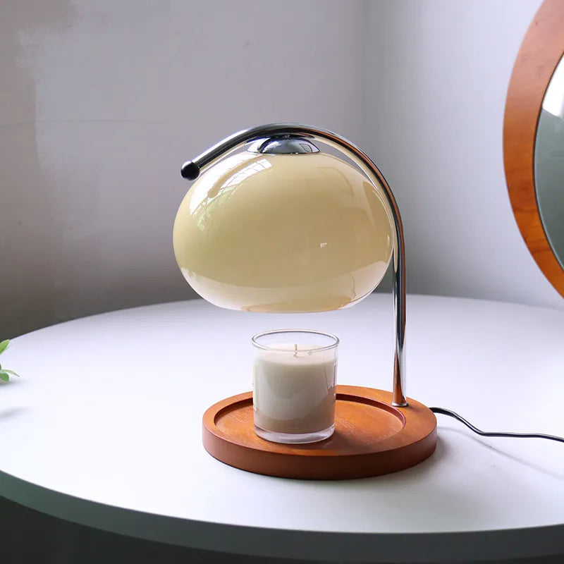 Candle Warmer Lamp with Adjustable Brightness Yellow