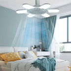 LED Ceiling Fan with Integrated Light - 4-Speed Remote Control