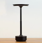 Rechargeable LED Table Lamp with Touch Control Midnight Black
