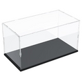 Clear Acrylic Display Box with Black Base