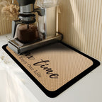 Kitchen Drying Mat - Super Absorbent Rubber
