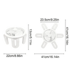 LED Ceiling Fan with Integrated Light - 4-Speed Remote Control