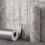 Self-Adhesive Marble Decorative Film – Modern Look in Minutes (40×300 cm) Black