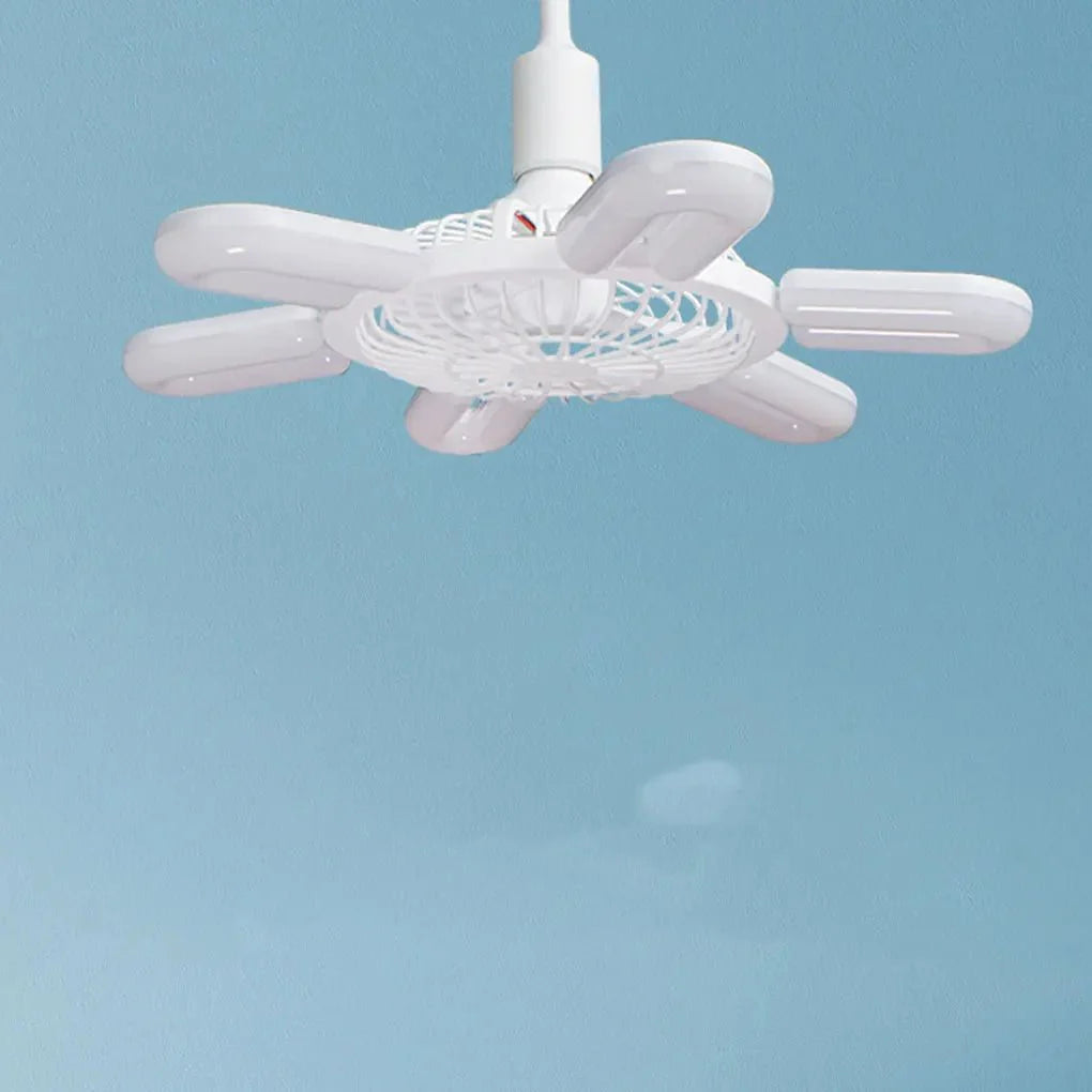 LED Ceiling Fan with Integrated Light - 4-Speed Remote Control