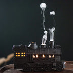 Train Humidifier with LED Lights and Aromatherapy