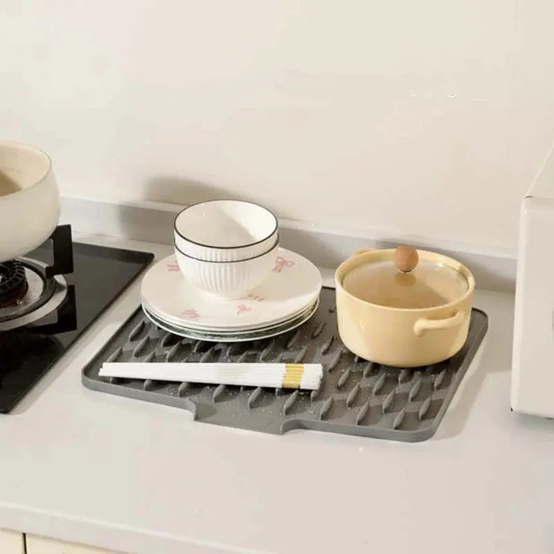 Silicone Draining Mat – Flexible, Heat Resistant & BPA-Free