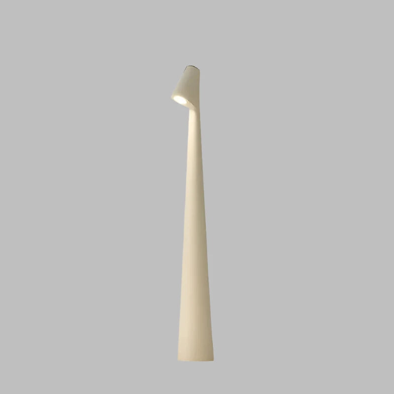 Cordless Touch Table Lamp with Adjustable Brightness White